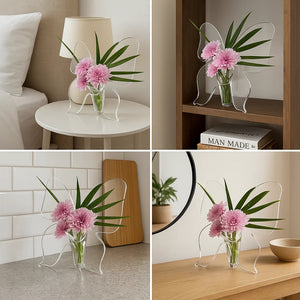Butterfly Shaped Acrylic Flower Holder