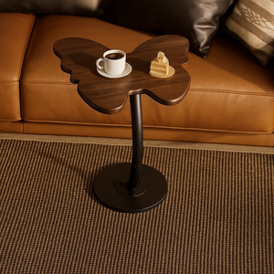 Artistic Butterfly Design Corner Table