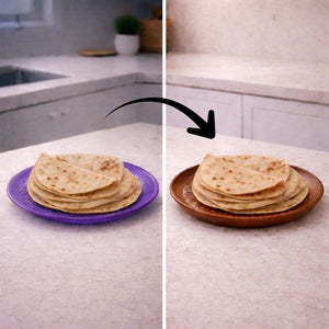 Premium Sheesham Wooden Serving Plate