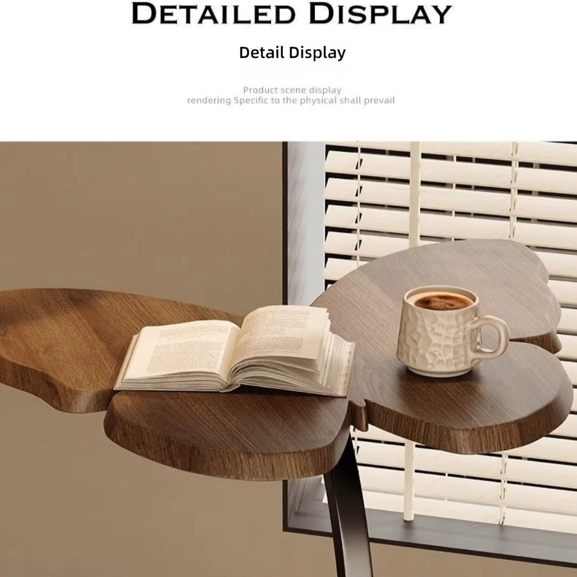 Artistic Butterfly Design Corner Table