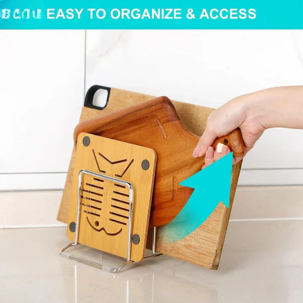 Stainless Steel Chopping Board Rack