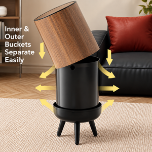 Modern Elevated Home Dustbin