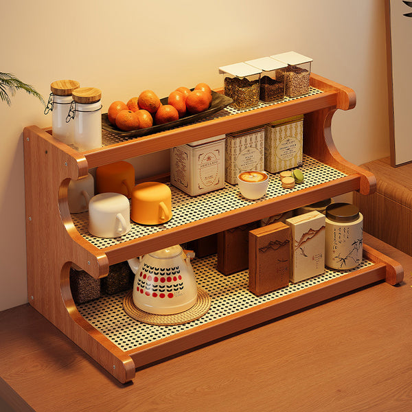 Cozy Corner Wooden Shelf