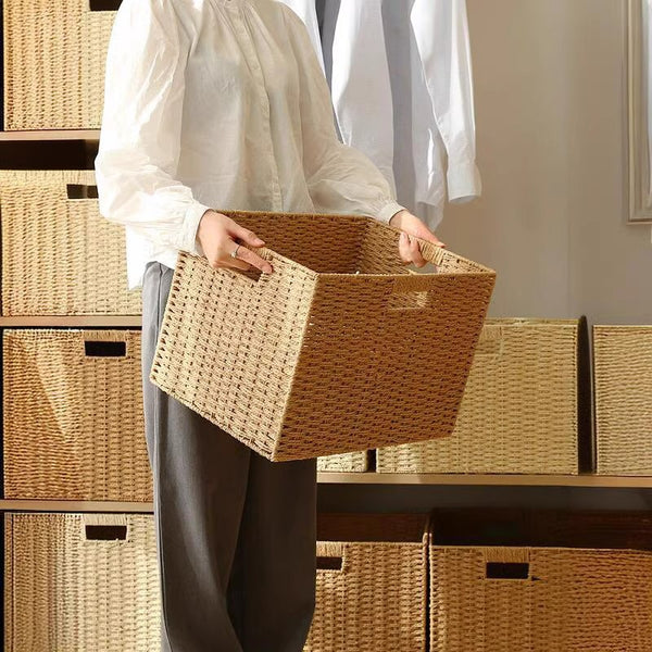 NestCraft Rattan Multi-Purpose Organizer Box