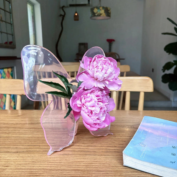 Butterfly Shaped Acrylic Flower Holder