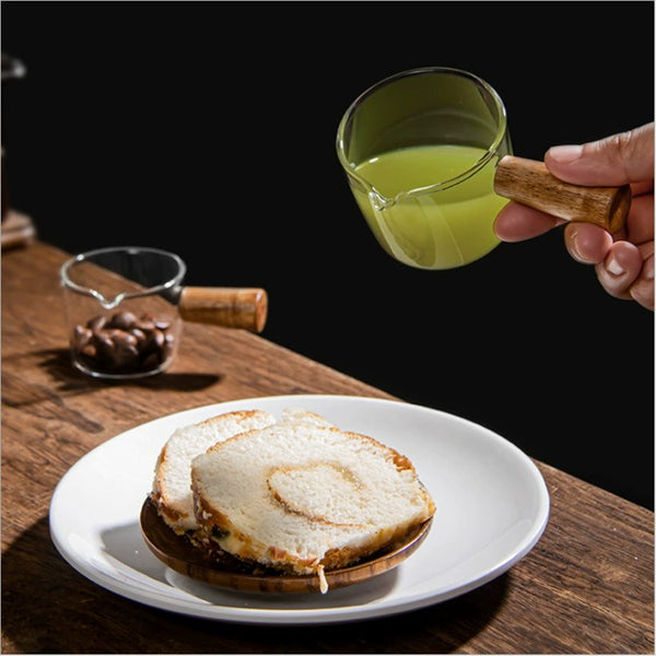 Barista Style Borosilicate Measuring Cup