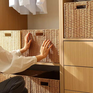 NestCraft Rattan Multi-Purpose Organizer Box