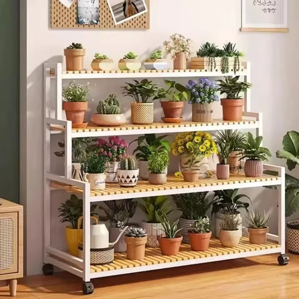 Stepped Shelf Plant Organizer Stand