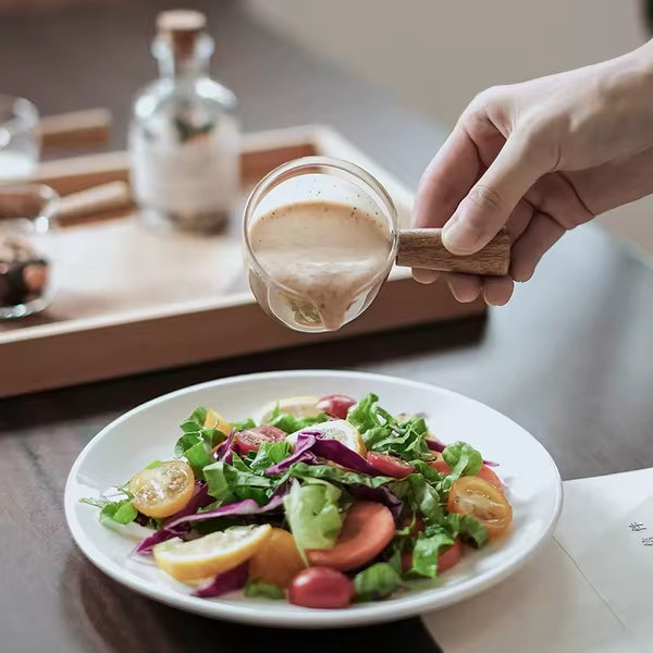 Barista Style Borosilicate Measuring Cup