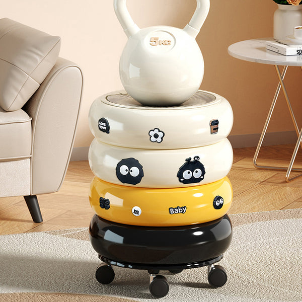 Large Capacity Donut Trash Can