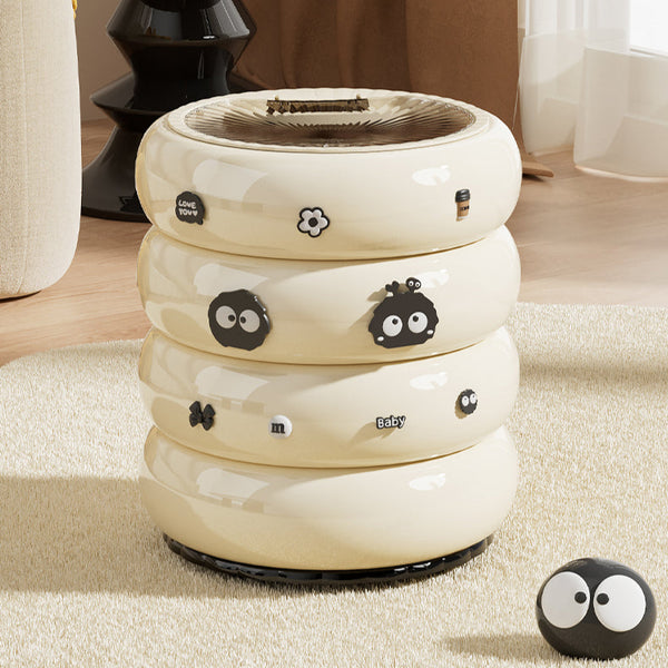 Large Capacity Donut Trash Can