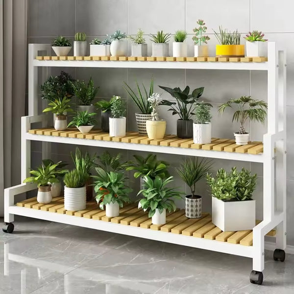Stepped Shelf Plant Organizer Stand