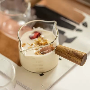 Barista Style Borosilicate Measuring Cup