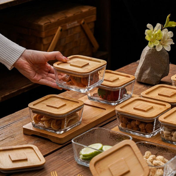 Easy Serving Snack Platter with Mini Containers