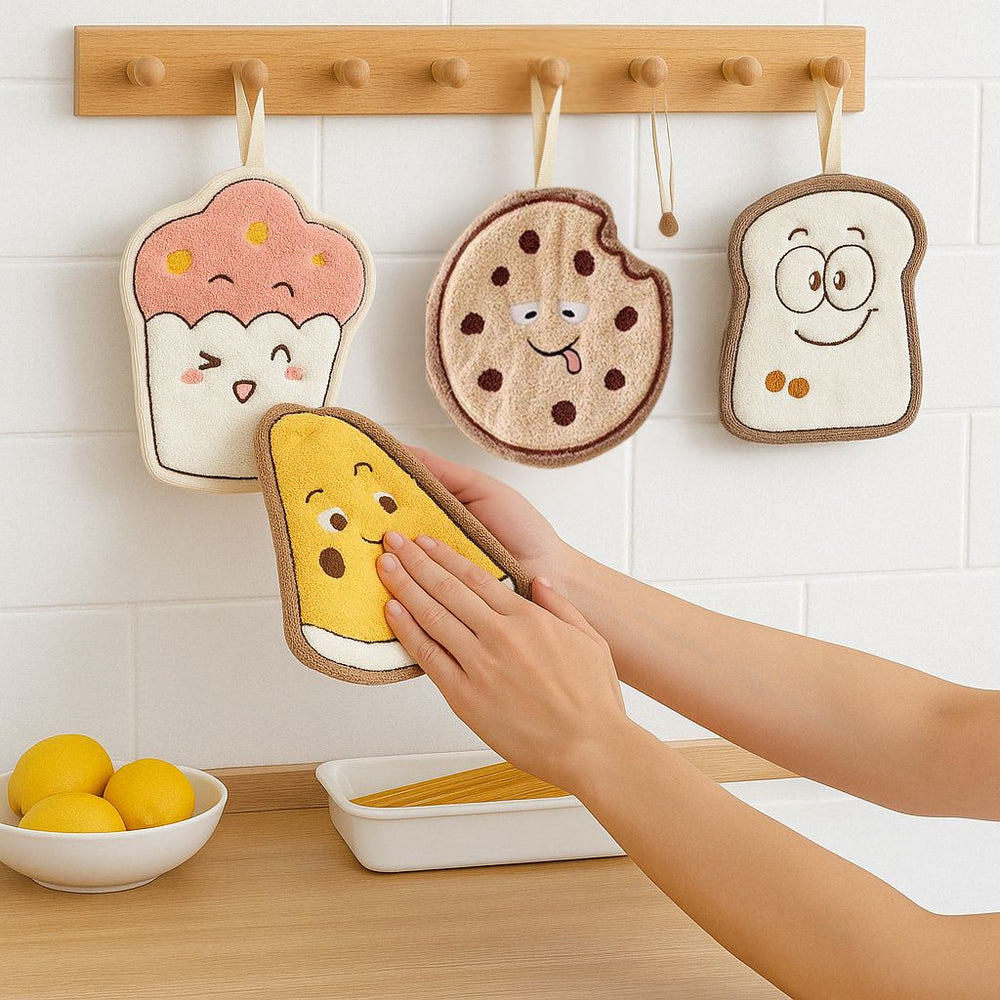 Cute Gourmet Baking Hand Towels
