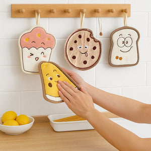 Cute Gourmet Baking Hand Towels