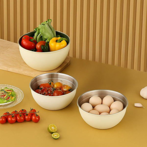 SmartMix Stainless Prep Bowl with Measuring scale