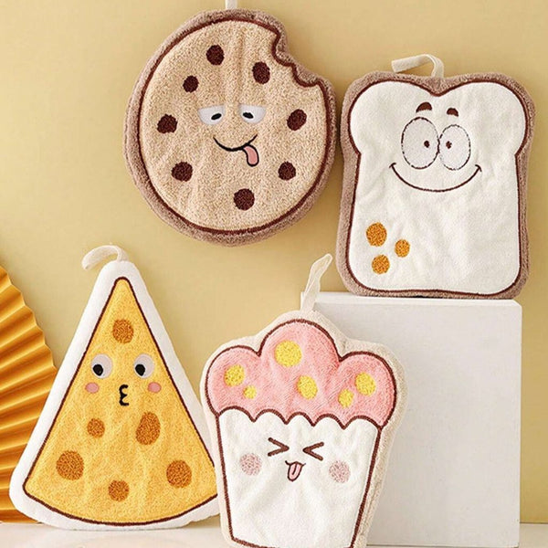Cute Gourmet Baking Hand Towels