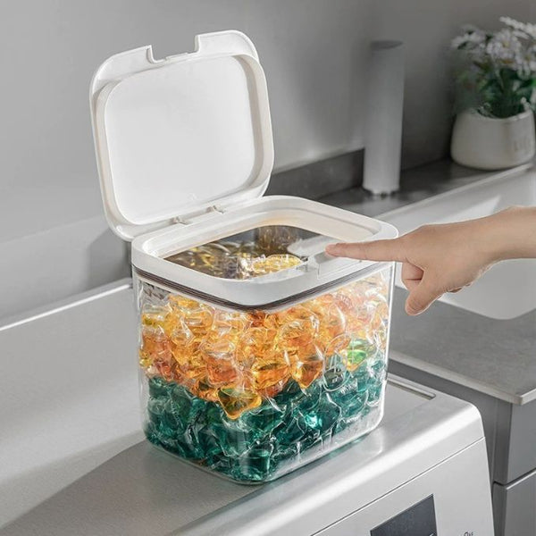 Easy Open Multi-Use Storage Container