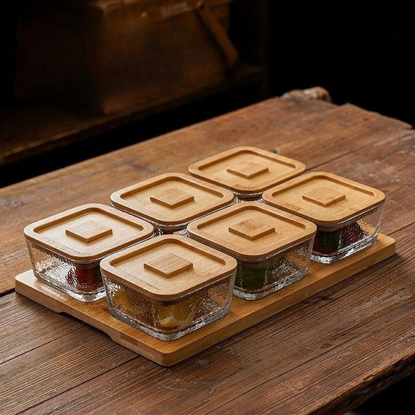 Easy Serving Snack Platter with Mini Containers