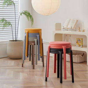 Colorful Stackable Decorative Multi Use Chairs