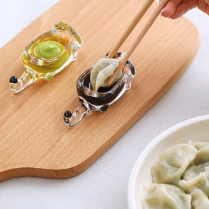 Charming Cat Glass Dipping Bowl