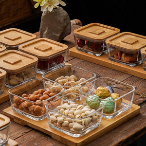 Easy Serving Snack Platter with Mini Containers