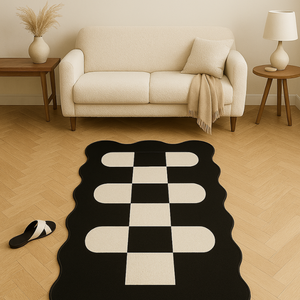 Monochrome Chic Decorative Rugs