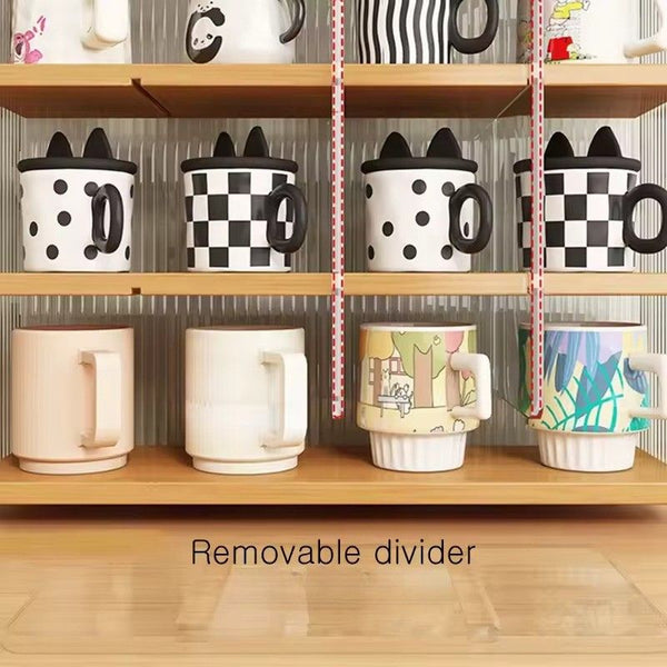 Acrylic Kitchen Office Mug & Pantry Rack