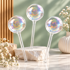 Pearlescent Glass Plant Watering Globe