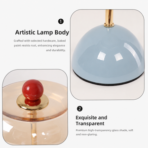 Premium Celeste Glass Table Lamp