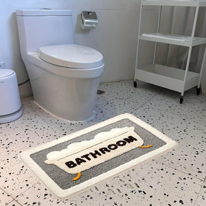Bubble Tub Quick-Dry Bathroom Rug