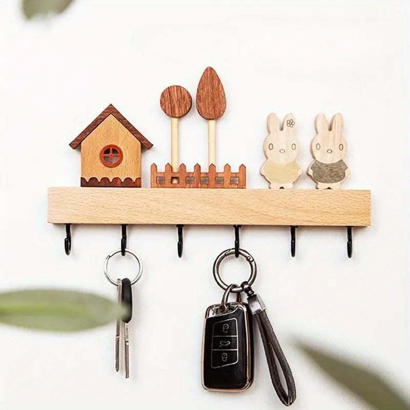 Rabbit Home Wall Key Hanger