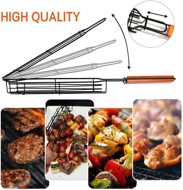Portable Nonstick BBQ Grilling Baskets
