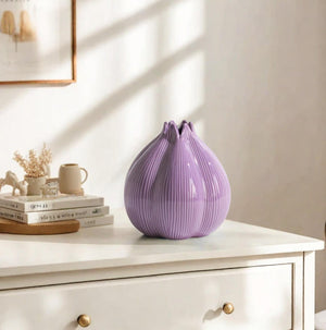 Onion Shaped Ceramic Flower Vase