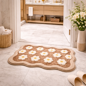 3D Daisy Charm Ultra-Soft Premium Rug