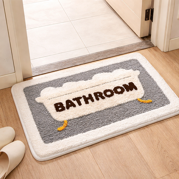 3D Bubble Tub Ultra-Soft Premium Rug