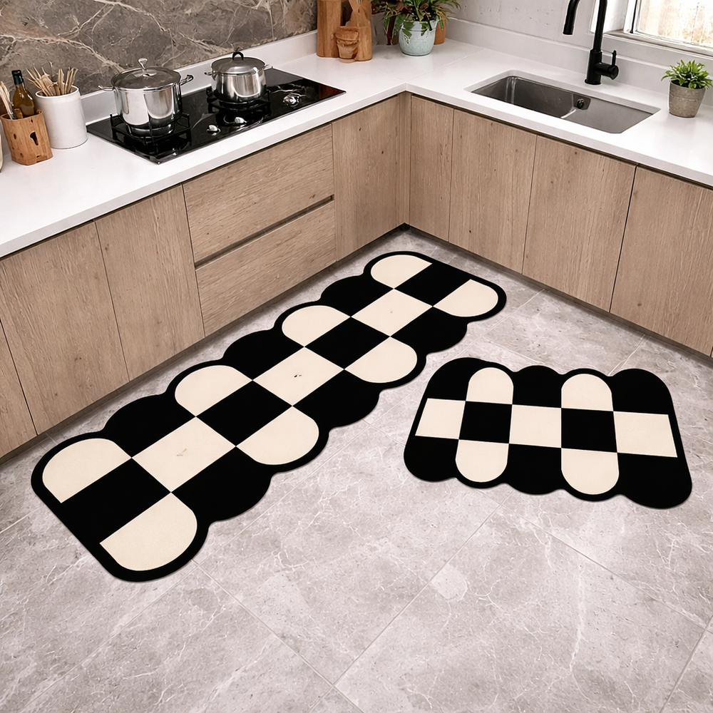 Monochrome Chic Decorative Rugs