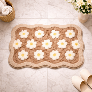 3D Daisy Charm Ultra-Soft Premium Rug