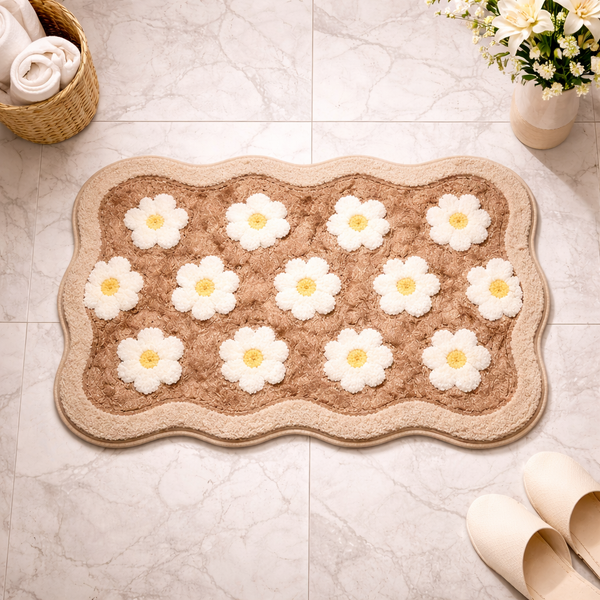 3D Daisy Charm Ultra-Soft Premium Rug
