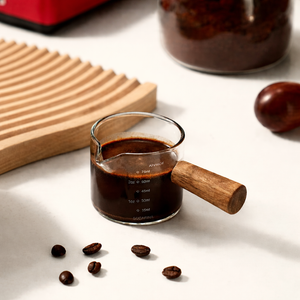 Barista Style Borosilicate Measuring Cup