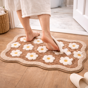 3D Daisy Charm Ultra-Soft Premium Rug