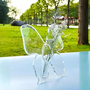 Butterfly Shaped Acrylic Flower Holder